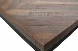 BePureHome Rhombic jedálenský stôl s dreveným vzorom 6