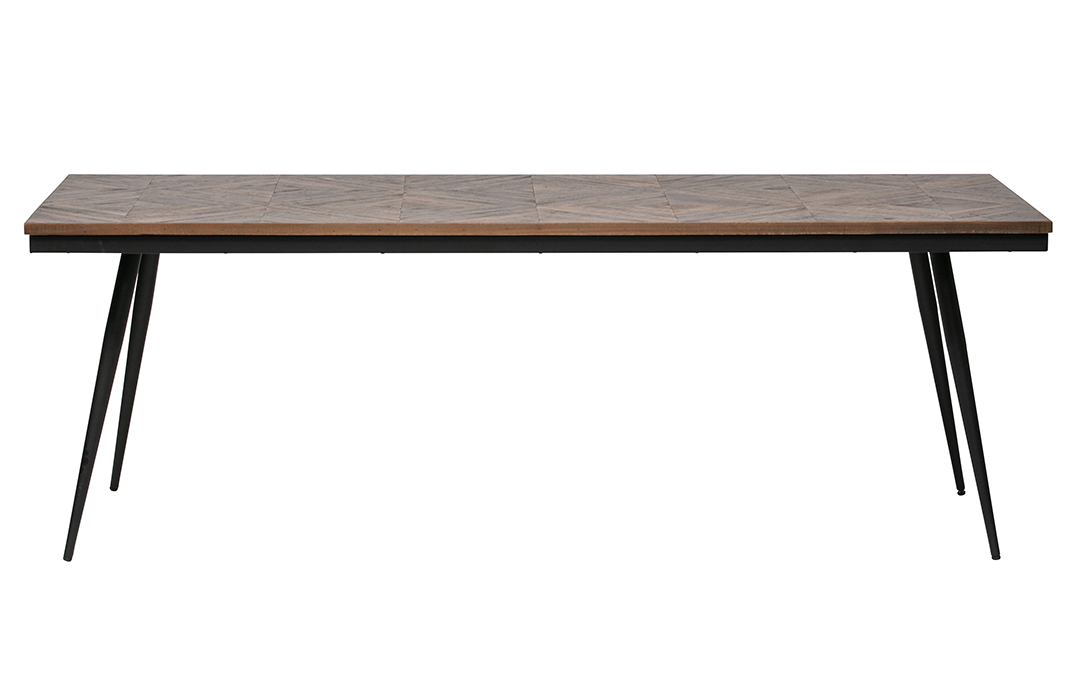 BePureHome Rhombic jedálenský stôl s dreveným vzorom 7