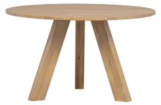 Woood Rhonda kruhový drevený stôl 3