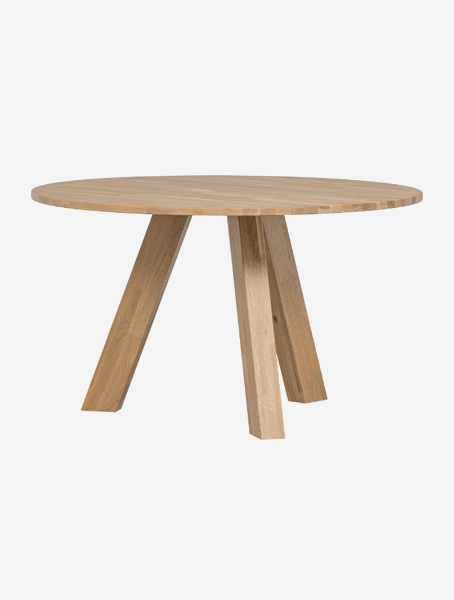 Woood Rhonda kruhový drevený stôl