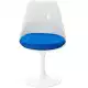 Roomfactory Swing otočná stolička - Biela + modrá