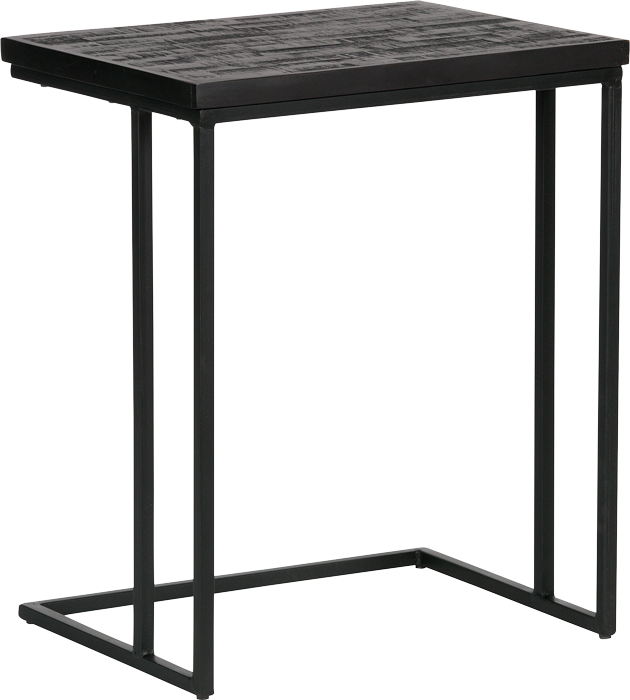 BePureHome Sharing čierne príručné stolíky - 45 cm