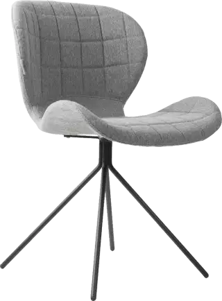 Zuiver OMG dizajnová stolička - Sivá