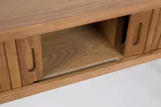 Zuiver Barbier drevený konzolový stôl 12