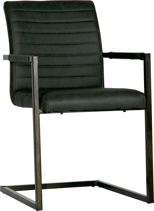 Woood Bas jedálenské stoličky - Antracitová