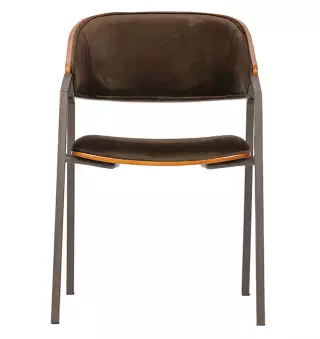 BePureHome Clan zamatová dizajnová stolička 1