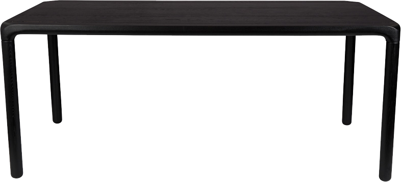 Zuiver Storm drevený jedálenský stôl - Čierna, 220 x 90 cm