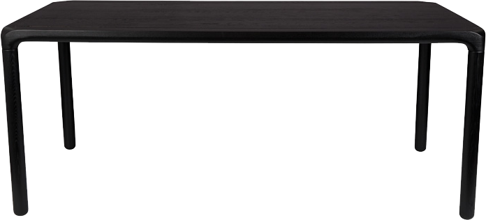 Zuiver Storm drevený jedálenský stôl - Čierna, 180 x 90 cm