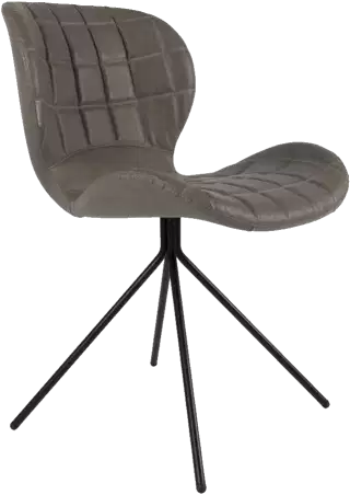 Zuiver OMG LL dizajnová stolička - Sivá