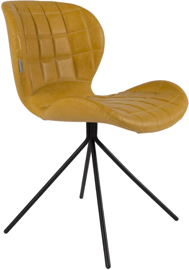 Zuiver OMG LL dizajnová stolička - Žltá