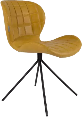 Zuiver OMG LL dizajnová stolička - Žltá