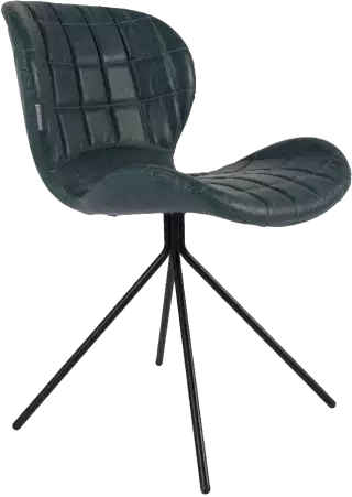 Zuiver OMG LL dizajnová stolička - Modrá
