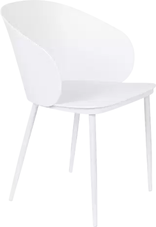 WL-Living Gigi dizajnové stoličky - Biela