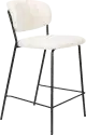 WL-Living Jolien čalúnená pultová stolička - Biela