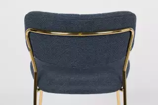 WL-Living Jolien čalúnená stolička s kovovým rámom 11