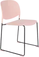 WL-Living Stacks polypropylénové stoličky - Ružová, Bez podrúčok