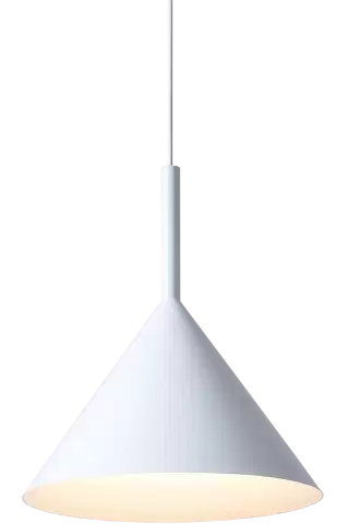 Vertigo Bird Funnel závesné dizajnové svietidlo - Biela