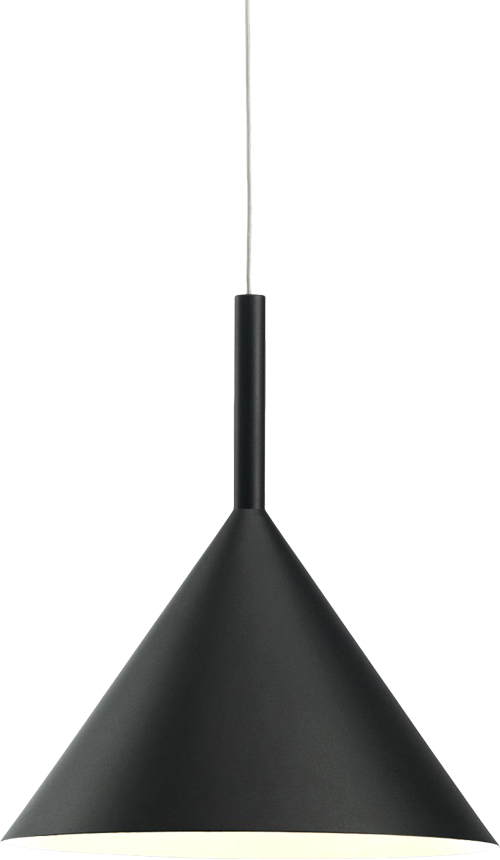 Vertigo Bird Funnel závesné dizajnové svietidlo - Čierna