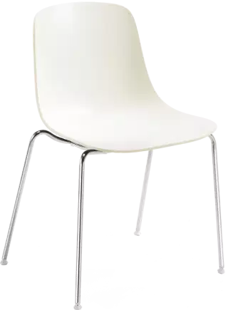 Infiniti Pure Loop Binuance dizajnová stolička - Biela