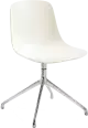 Infiniti Pure Loop Binuance stolička na otočnej podnoži - Biela