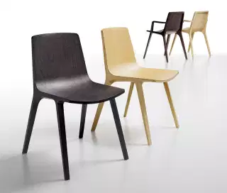 Infinity Seame drevená jedálenská stolička 5