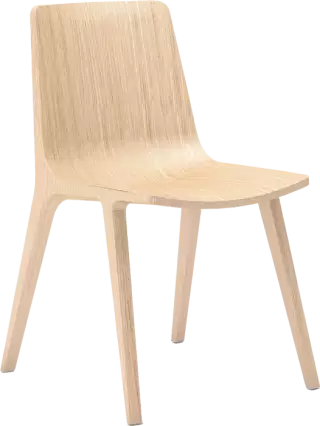 Infiniti Seame drevená jedálenská stolička - Drevo