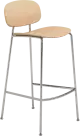 Infinity Tondina drevená barová stolička - Drevo
