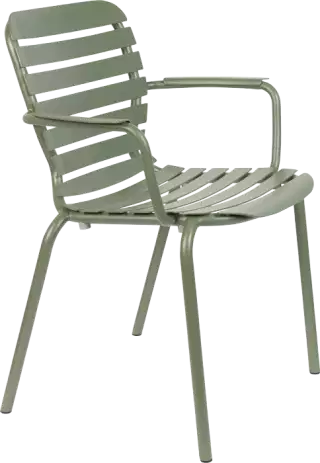 Zuiver Vondel záhradné stoličky - Zelená