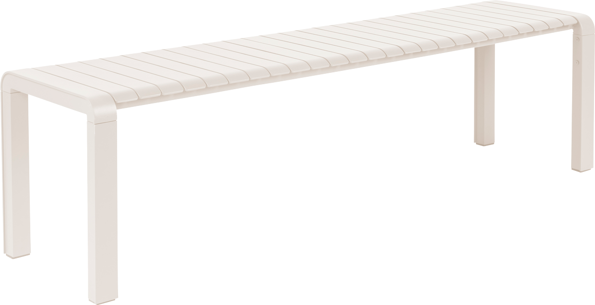 Zuiver Vondel exteriérová lavica - Béžová, 175 cm
