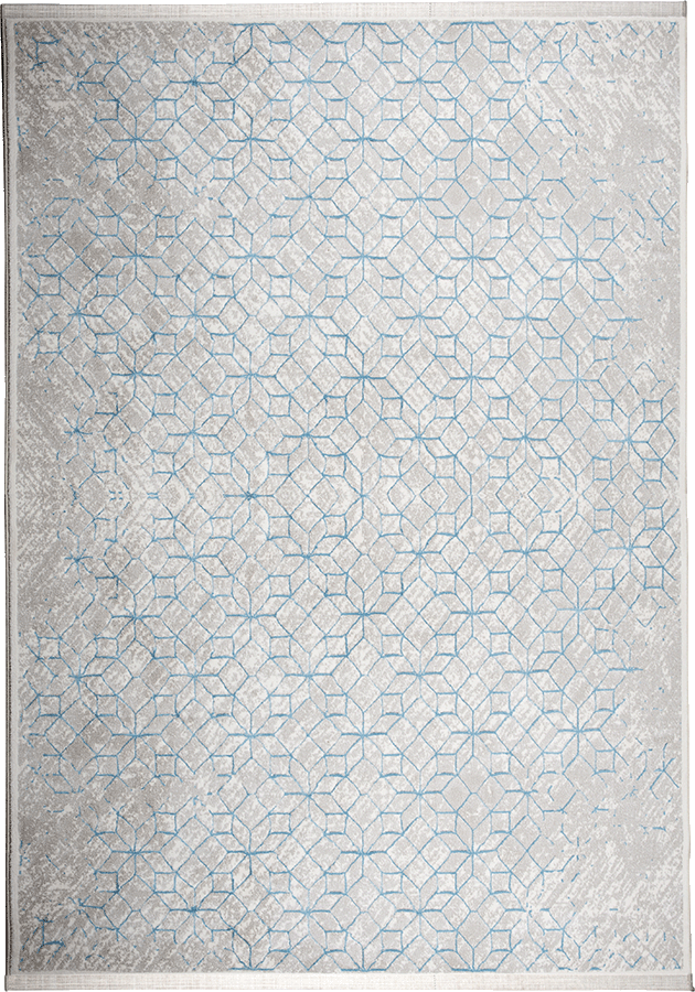 Zuiver Yenga kusový koberec - Modrá, 160 x 230 cm