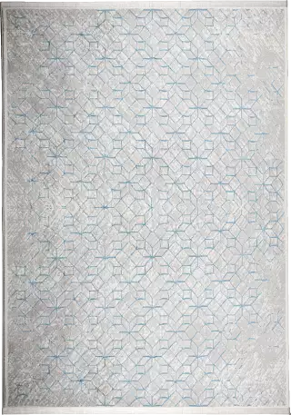 Zuiver Yenga kusový koberec - Modrá, 160 x 230 cm