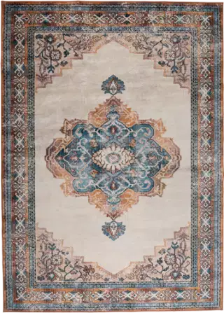 Dutchbone Mahal kusový koberec - Modrá, 170 x 240 cm