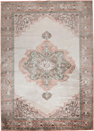 Dutchbone Mahal kusový koberec - Zelená, 170 x 240 cm