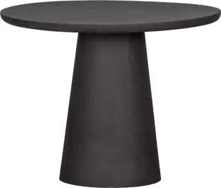 Woood Damon okrúhly jedálenský stôl - Čierny