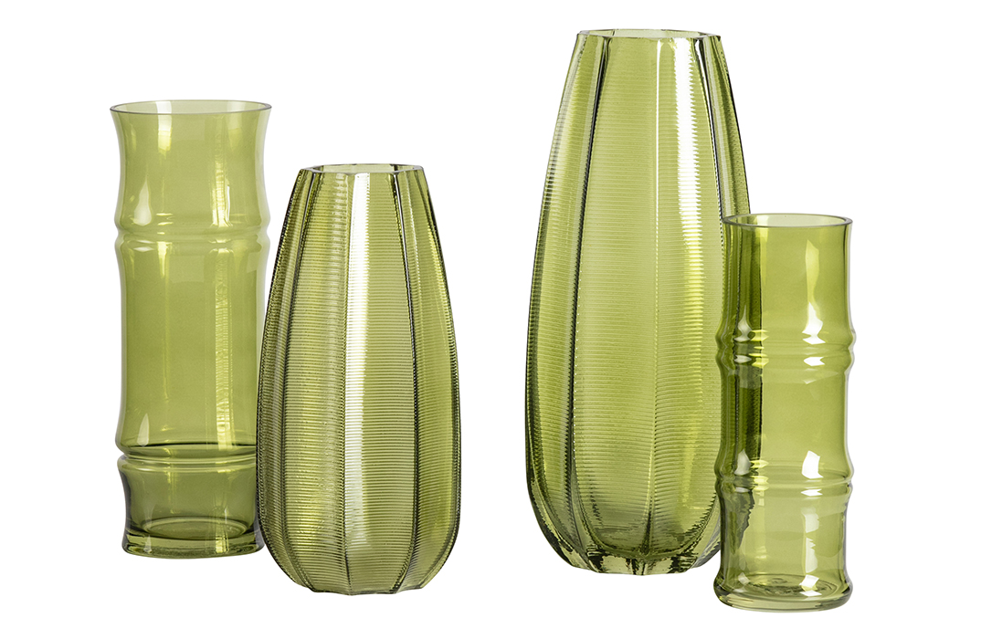 Woood Kali dizajnové sklenené vázy 4