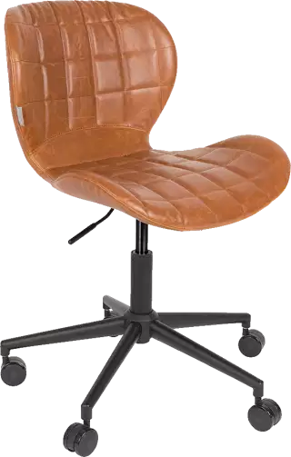 Zuiver OMG Office kancelárska stolička - Hnedá