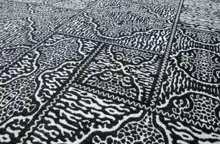 Woood Renna dizajnový koberec so vzorom 1