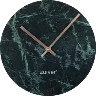 Zuiver Marble Time dizajnové hodiny - Zelená