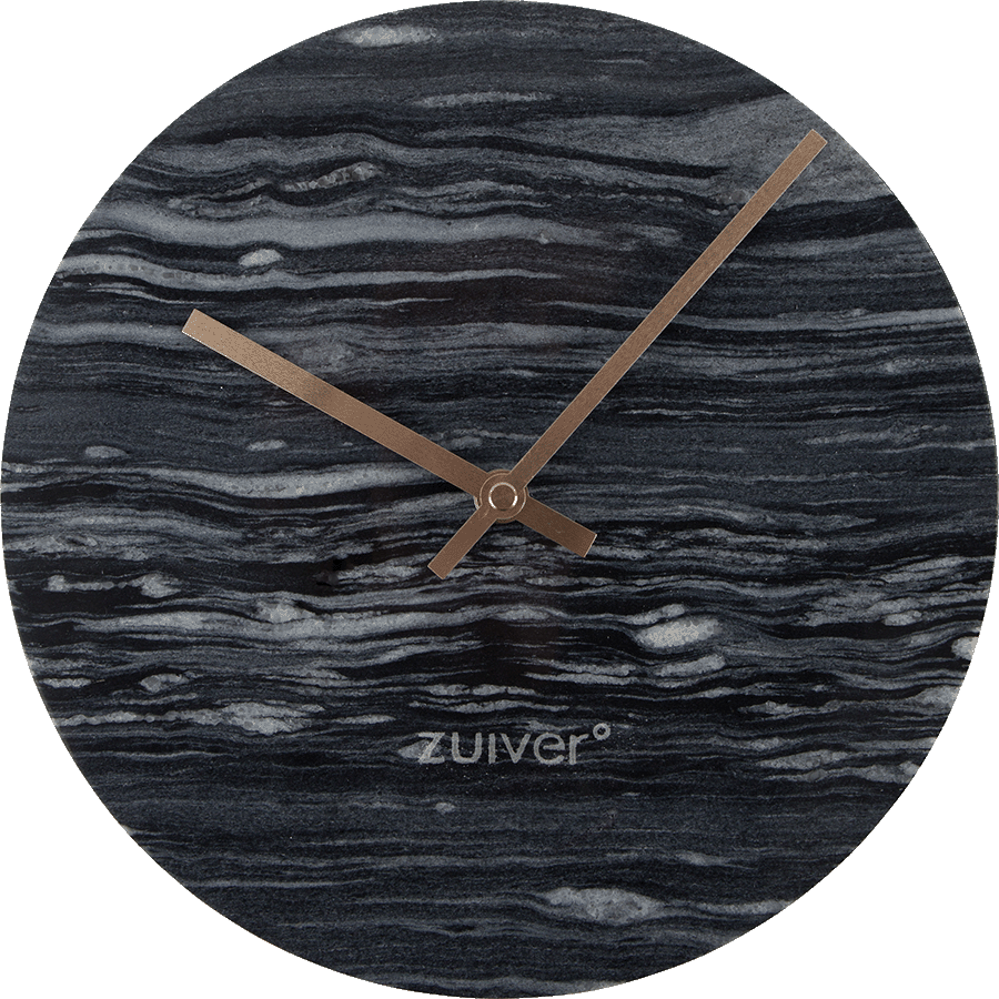 Zuiver Marble Time dizajnové hodiny - Sivá