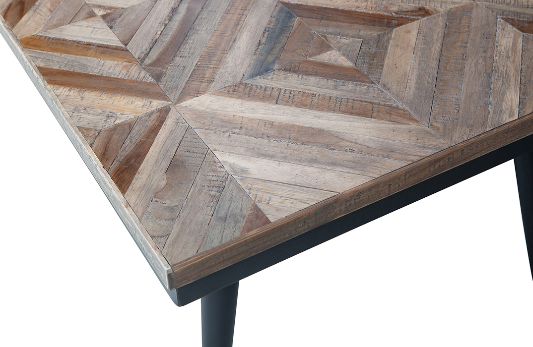 BePureHome Rhombic drevený stolík do obývačky