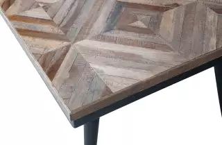 BePureHome Rhombic drevený stolík do obývačky 1