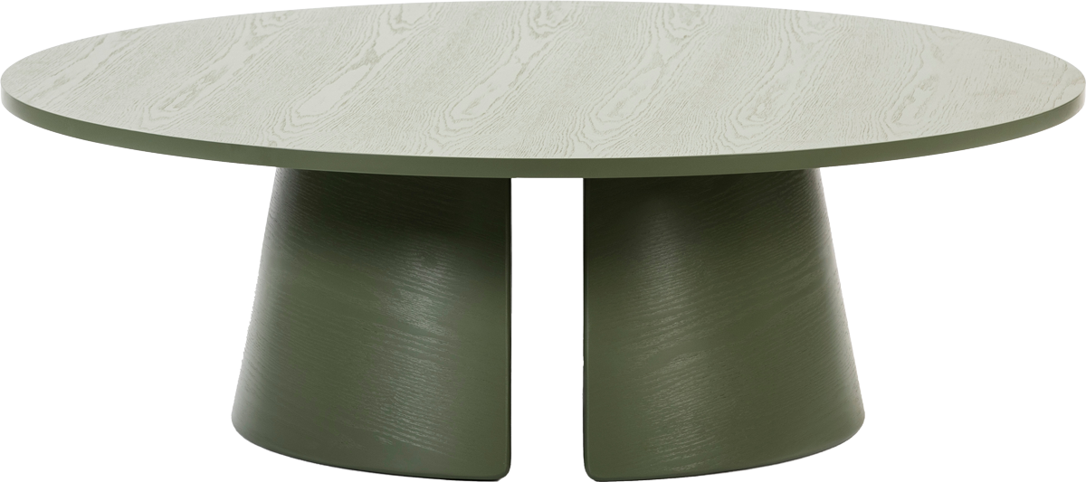 Teulat Cep okruhlý stolík do obývačky - Zelená