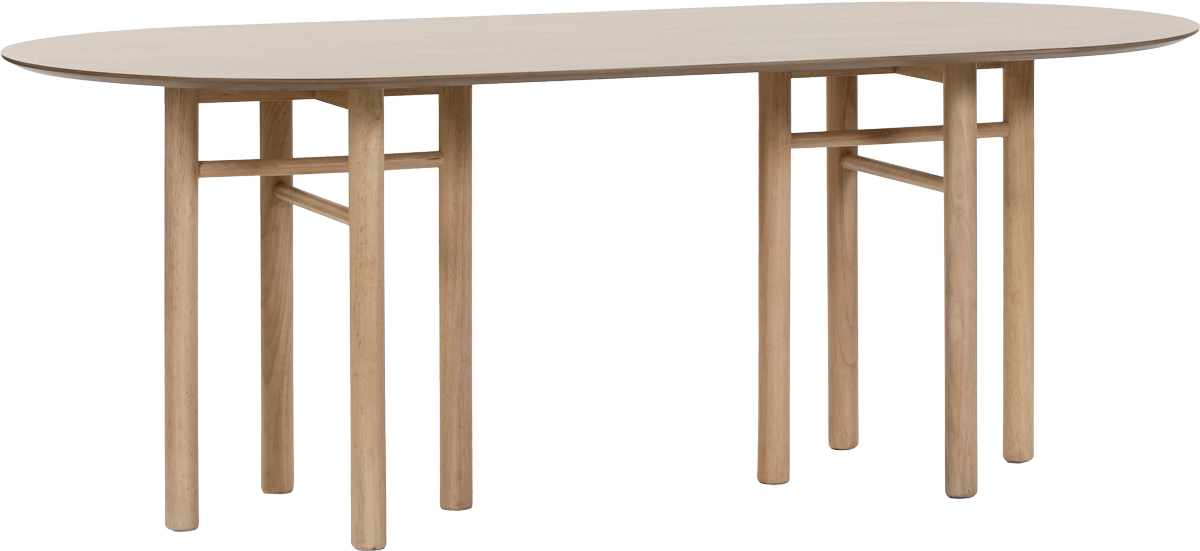 Teulat Junco drevený jedálenský stôl - Drevo