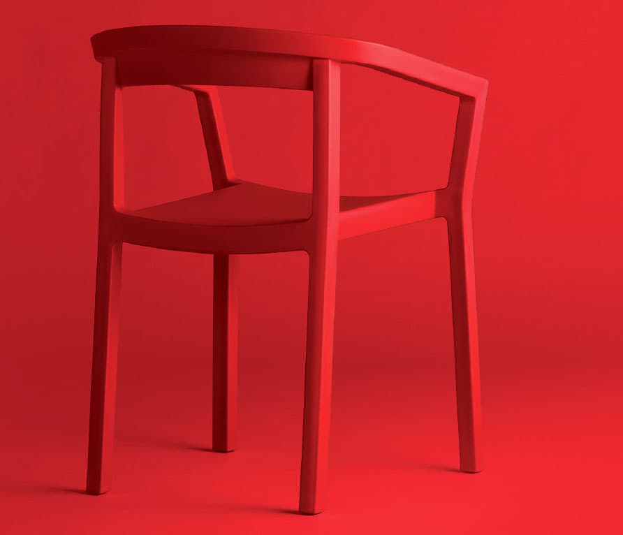 Barcelona DD Peach dizajnová stolička