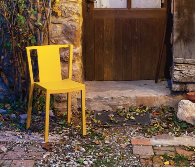 Barcelona DD Neutra žltá stolička - výpredaj skladu
