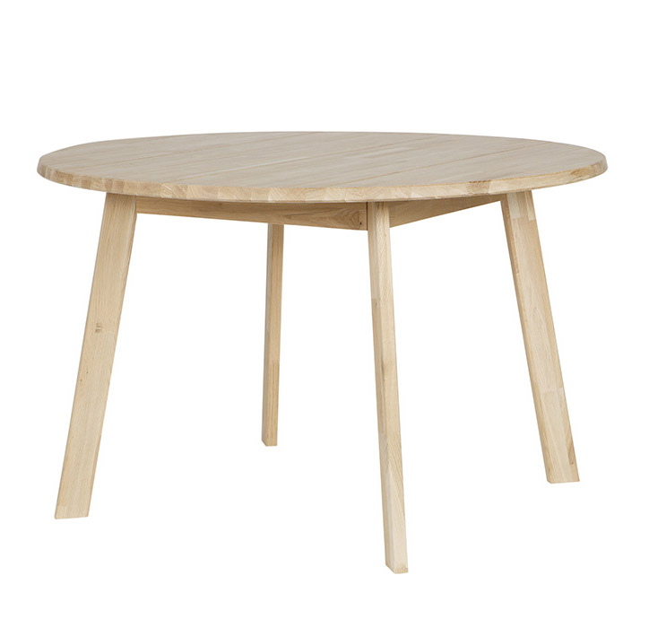 Woood Disc drevený jedálenský stôl
