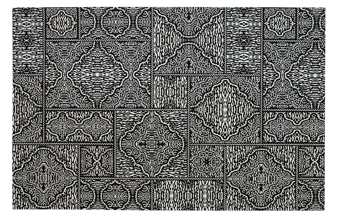 Woood Renna dizajnový koberec so vzorom