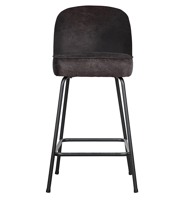 BePurehome Vogue kožená barová a pultová stolička