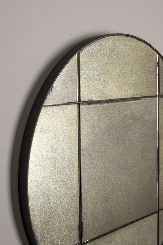Dutchbone Mado dizajnové okrúhle zrkadlo
